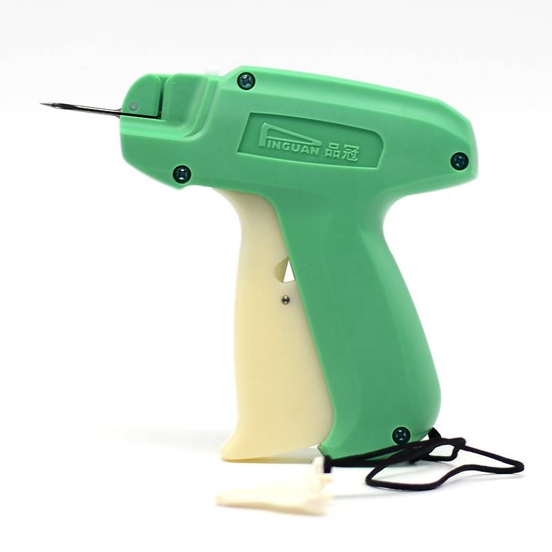 Pin crown tag gun labeling gun rubber needle gun trademark label gun belling tag guns, socks, gloves and hats