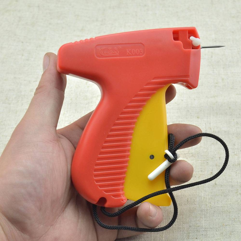 Jingmu tag gun fine needle rubber guns, socks, gloves, hats leather, fine soft fabric coarse rubber gun