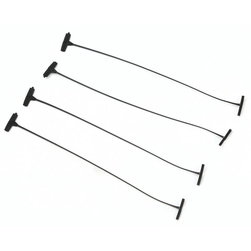 Gongcong rubber needle tag needle tag, tag needle flying in the black plastic gun needle, labeling rubber -grabbed tag line