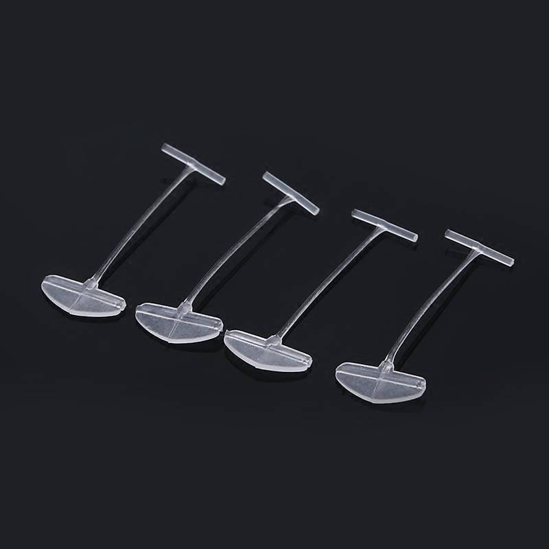 Transparent 1cm 10,000 -round leaf fine rubber needle