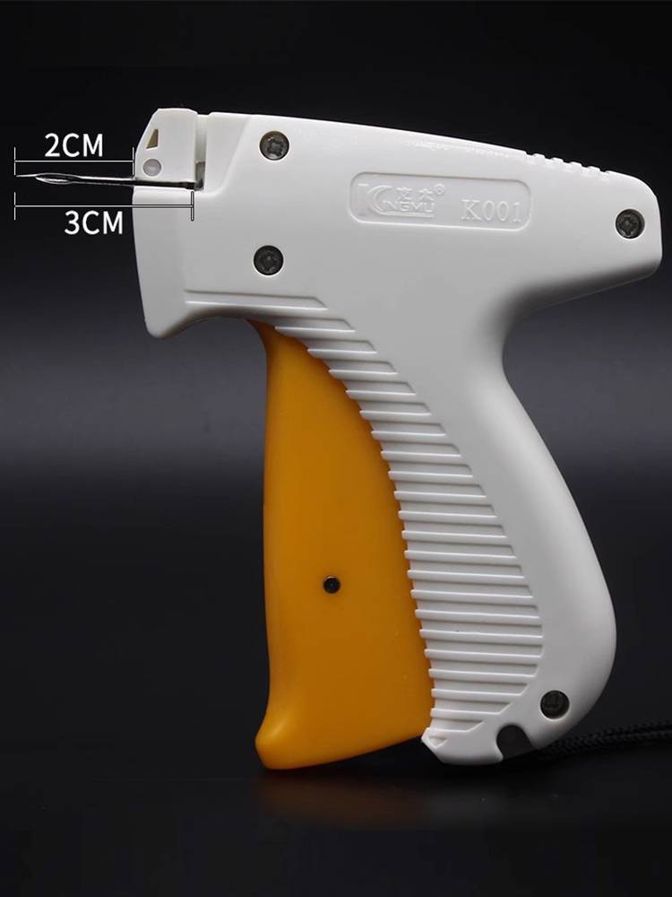Tag guns hitting the javelin and tag, the gun Jingmu tag label grabbing the tag machine rubber nail gun