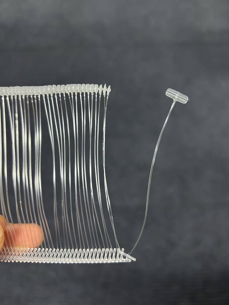 Large -leaf rubber needle -type transparent coarse rubber needle standard gun supporting trademark label tag gun needle