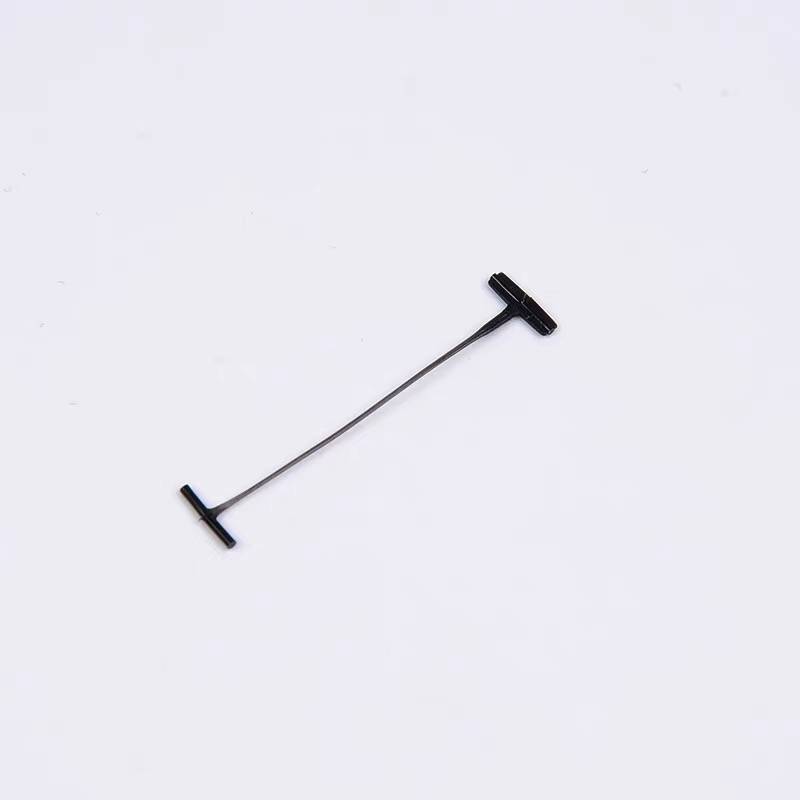 Coarse rubber needle thick rubber nail crane custard label gum lines tag needle transparent plastic bullet art bullet