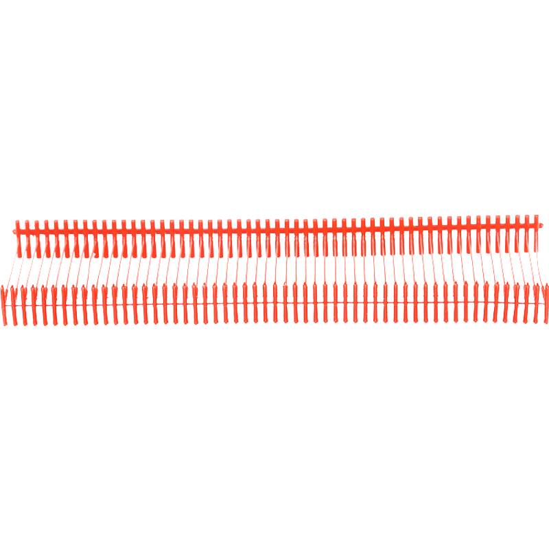 Tag needle needle big red plastic tag, gunman word rough rubber needle tag line tag, tag needle grabbing needle grabbing