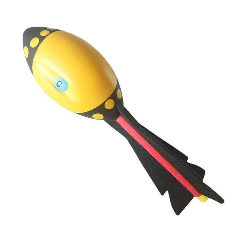 Explosive torpedo throw ball PU foam missile ball children's rocket ball outdoor throwing toy javelin ball