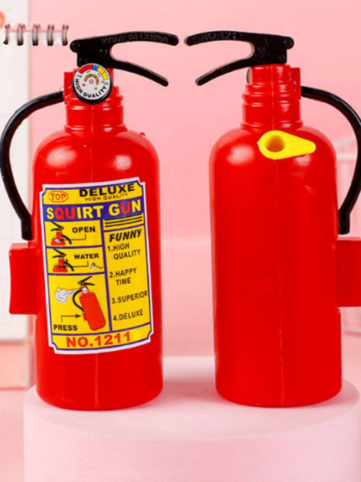 Simulation fire extinguisher toy water gun water spray firefighters who are home to fight the water and fight water
