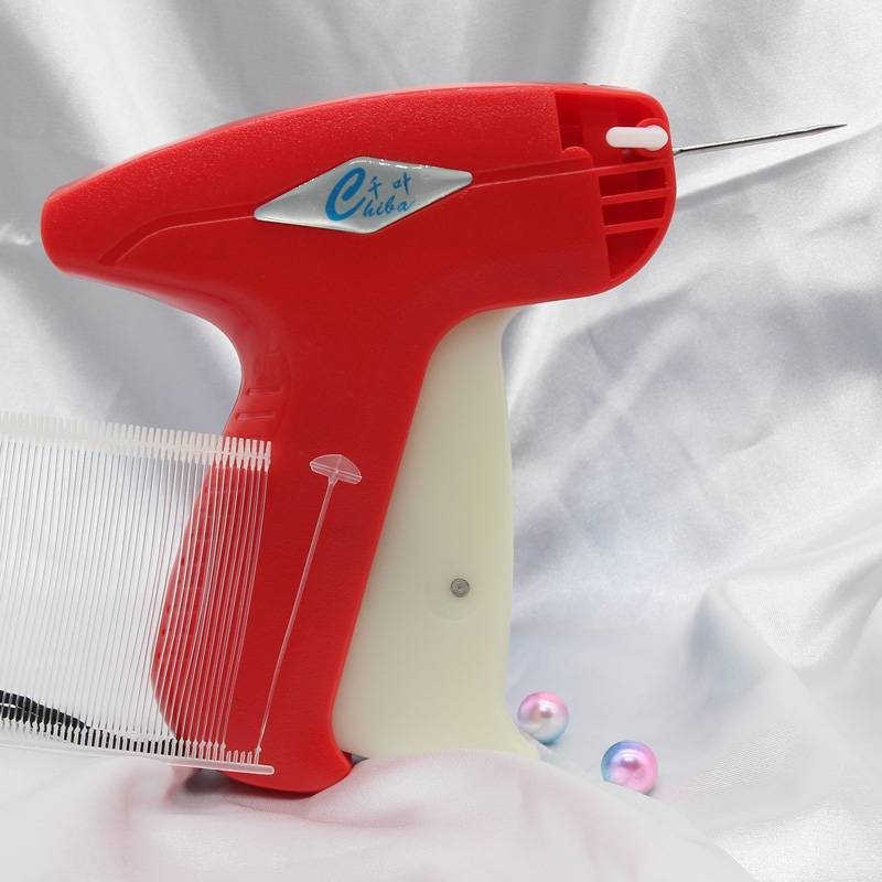 Chiba tag gun fine needle gun XL-4.3 extended thick socks labeling rubber gun gun beacon label label