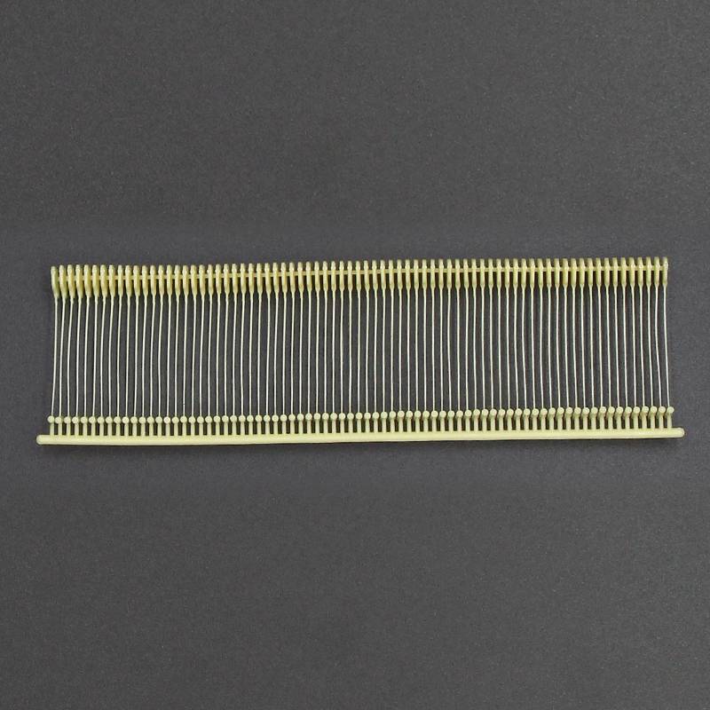 Big head worker thick glue needle pale yellow 2 cm