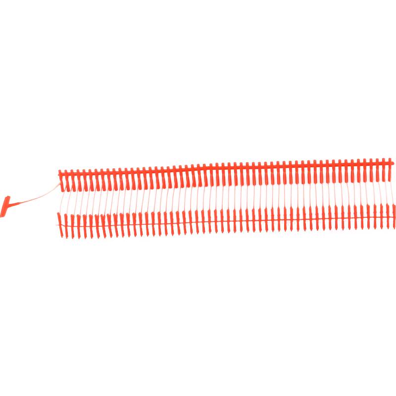 Tag needle needle to hit the tag, a needle -grabbed rubber, a red adhesive tag line plastic tag line rubber line