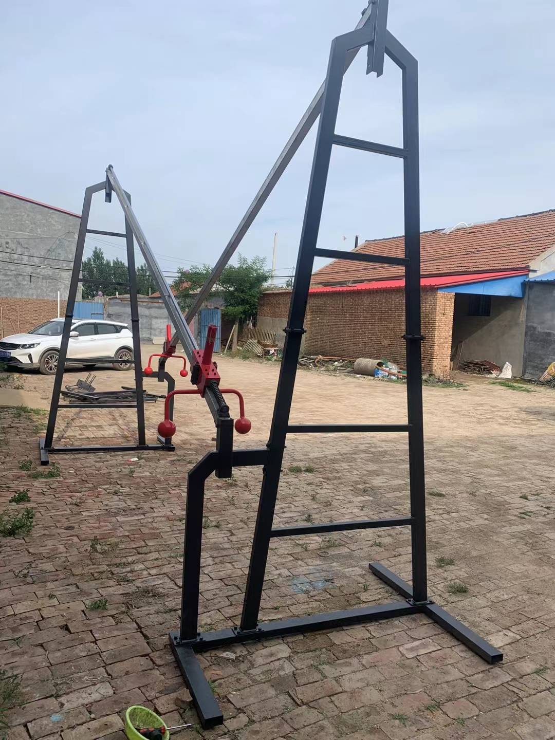 Special multi -function shot shot gun throwing training rack school sports test field sports test field exercise force exercise