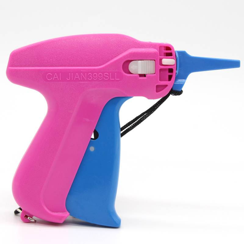 Color arrow tag gun hitting gun label gun, tag gun, coarse and thin needle, label gun to fight trademark gun