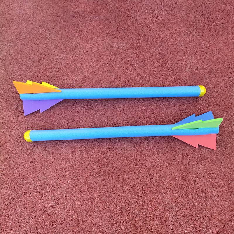 Softly practiced brand-guns for young children's fun track and field equipment for kindergarten children throwing training foam sports supplies