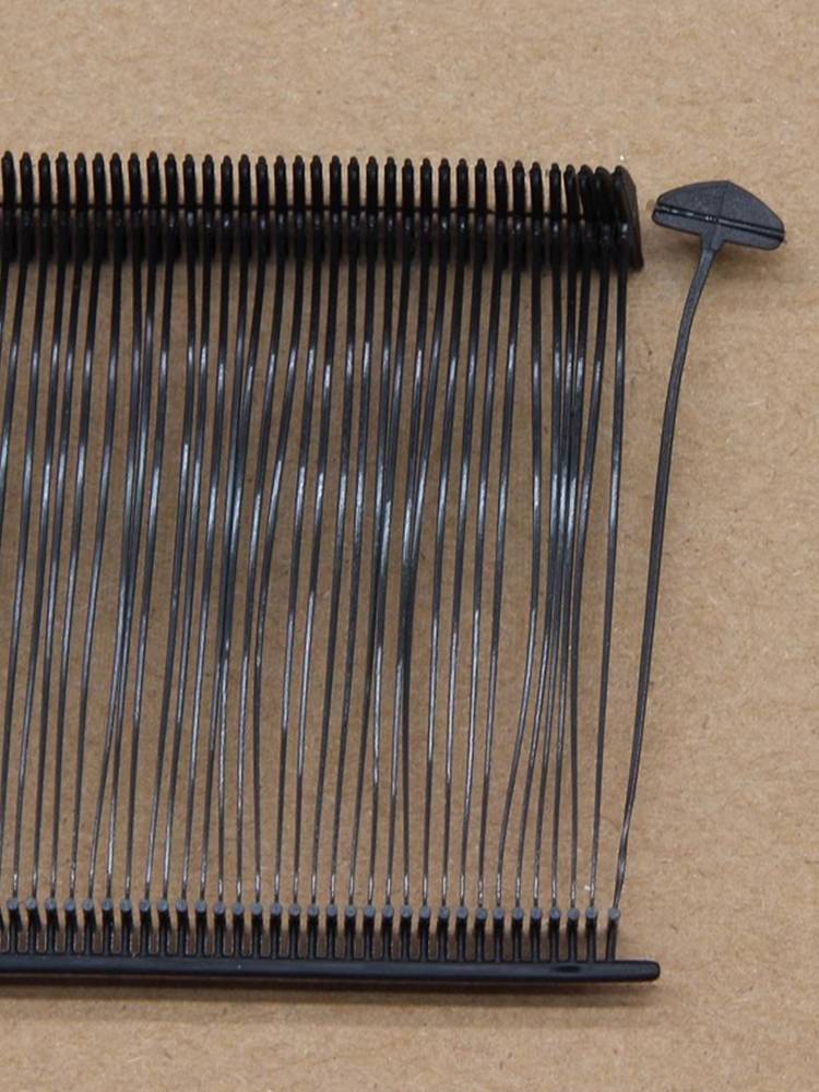 Tagper needle flying middle rubber needle fine tag needle label gun large blade glue needle clothing transparent black rubber needle