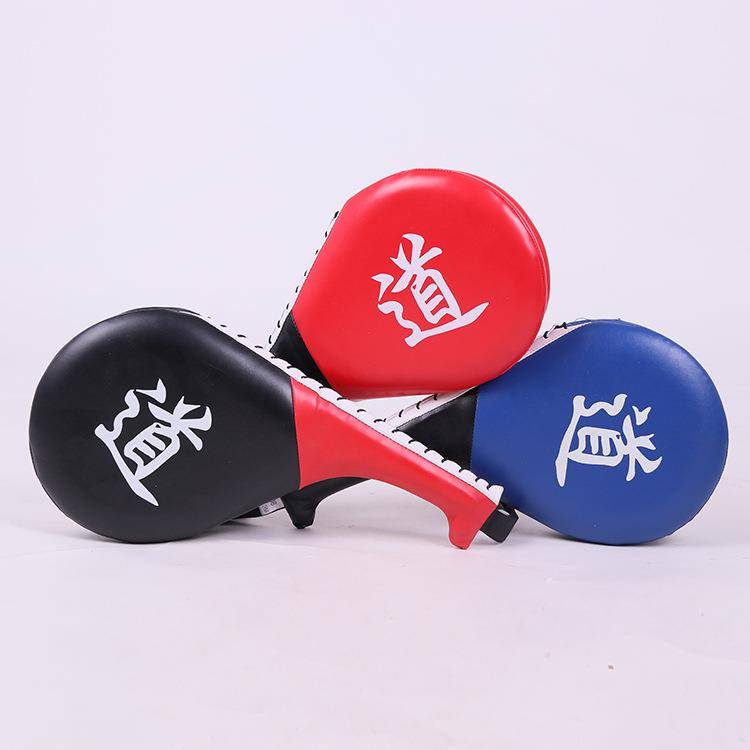 Factory Taekwondo foot target training chicken leg target hand target double -leaf foot plate feet