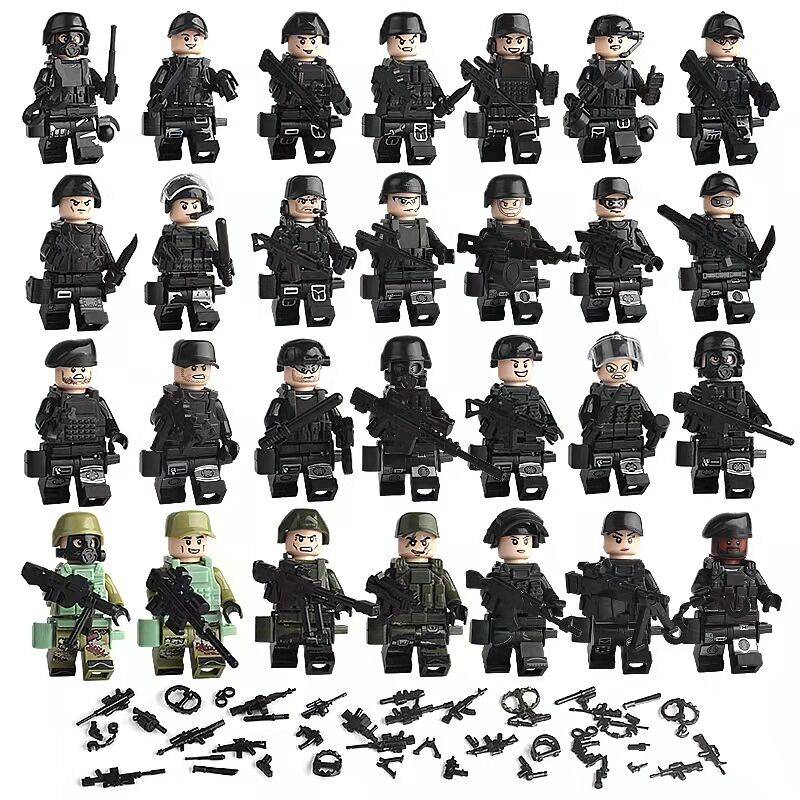28 characters+weapons of counter -terrorism special forces