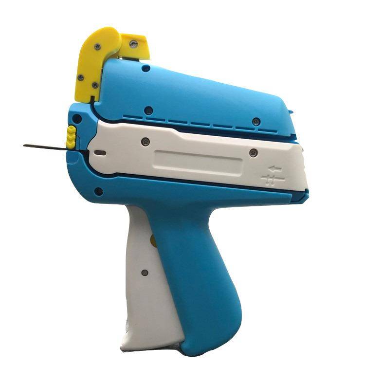 New automatic sleeve rope mother buckle rubber needle clothing auxiliary material hanging tag label gun trademark gun tag gun