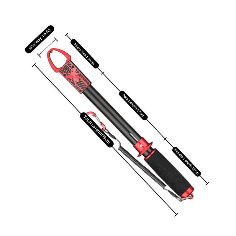 Growing the growing spider aluminum alloy smell the fish -controlled fish and the sub -tongs of the tong suit