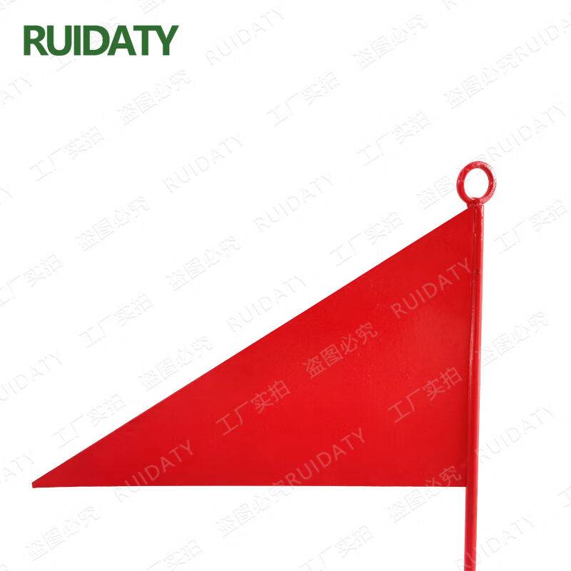 Iron-bread lead-ball flags will mark the base of the flag of the Iron Triangle