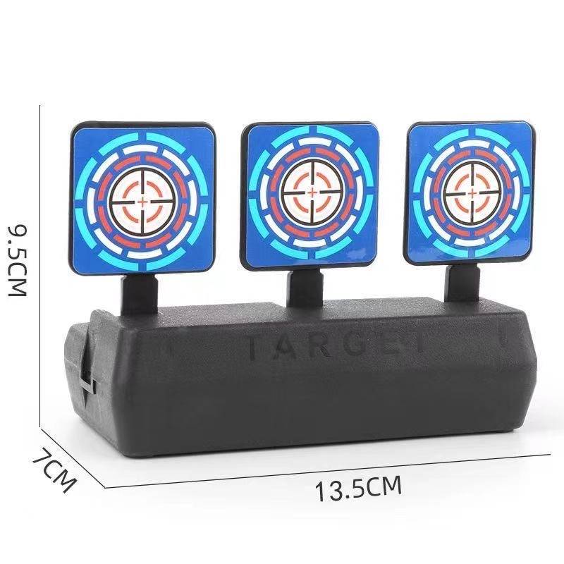General automatic reset target toy toy repositioner to target target to target to train to target