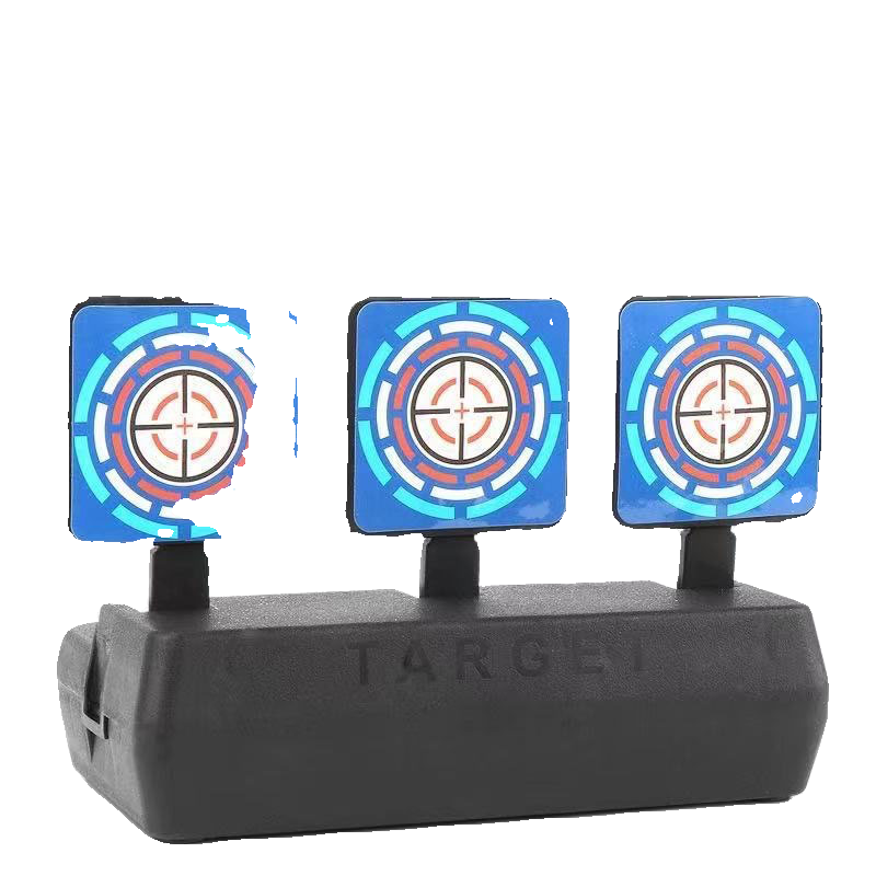 General automatic reset target toy toy repositioner to target target to target to train to target