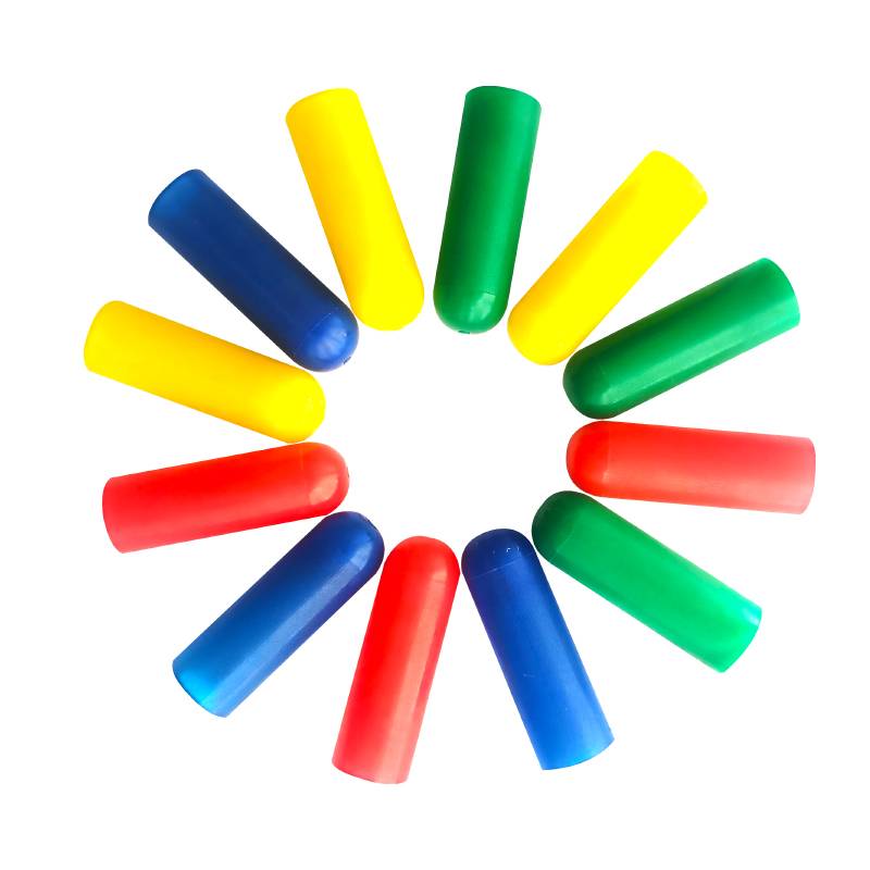 Indoor hard ground track and field throwing javelin special glue head soft head buffer plastic head flat head jab head hat
