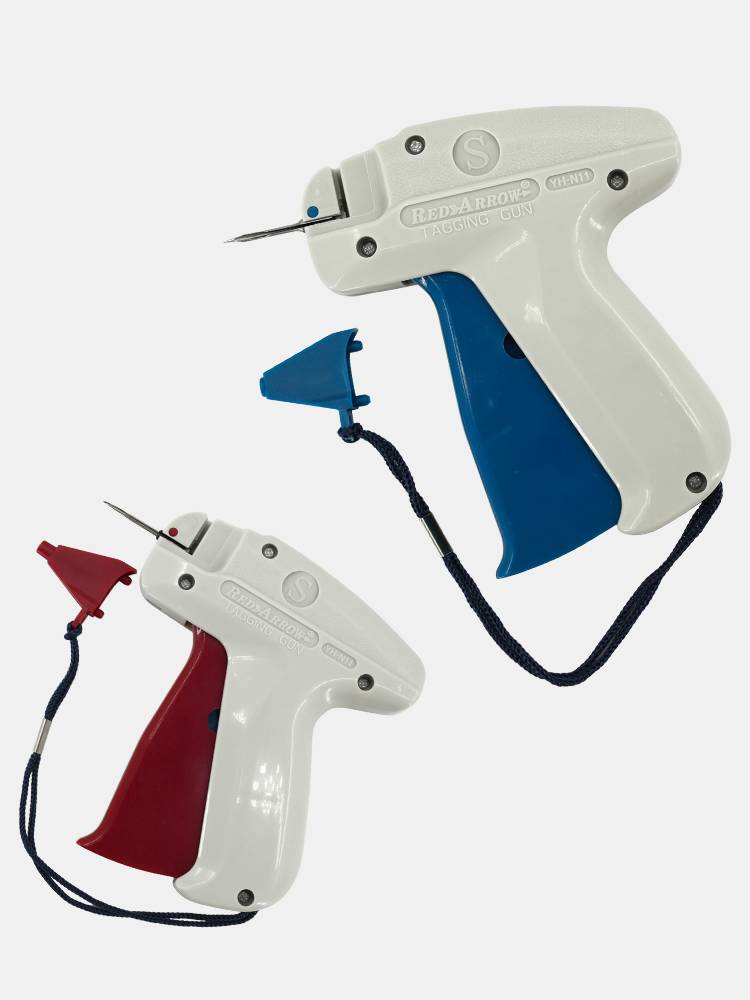 Tagper needle trademark gun javelin rough rubber gun, clothing label gun, tag machine red arrow hitting tag