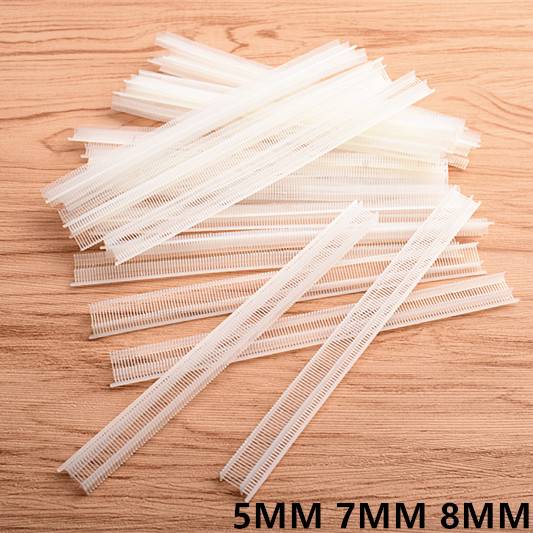 Nylon tag gun fine rubber needle transparent plastic tape nail nails socks, rubber needle trademark needle -shaped rubber needle