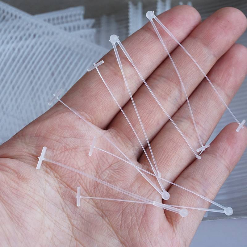 V -type rubber needle tweee rubber gun double -wire hanging toy glue E -needle tag guns, rubber -hanging rubber clicks, toys