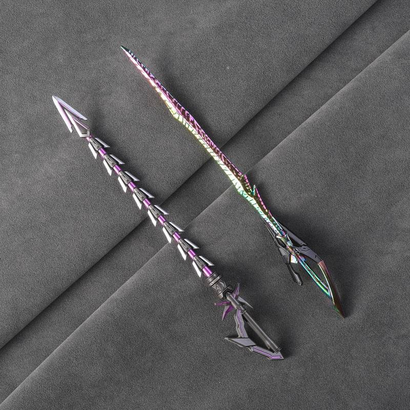 Devouring the starry sky around the weapon Zhu Xidan darts dart Cartran marked gun weapon model energy whip toys ornaments