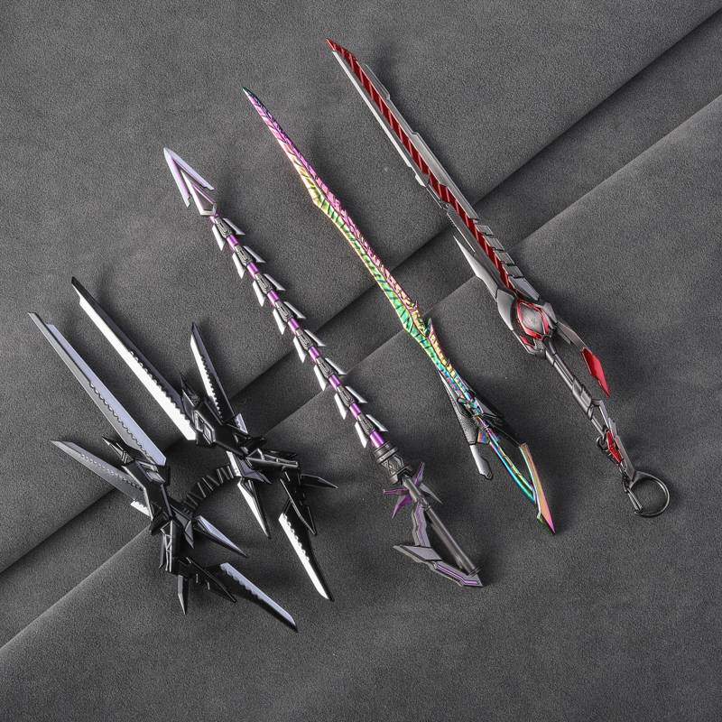 Devouring the starry sky around the weapon Zhu Xidan darts dart Cartran marked gun weapon model energy whip toys ornaments