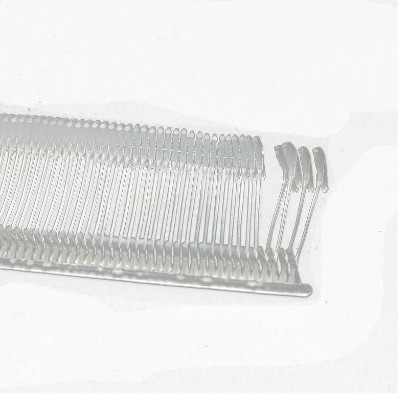 Fan -shaped high -quality 10,000 transparent fine semi -circular blades PP plastic rubber row nails tag needle trademark hanging