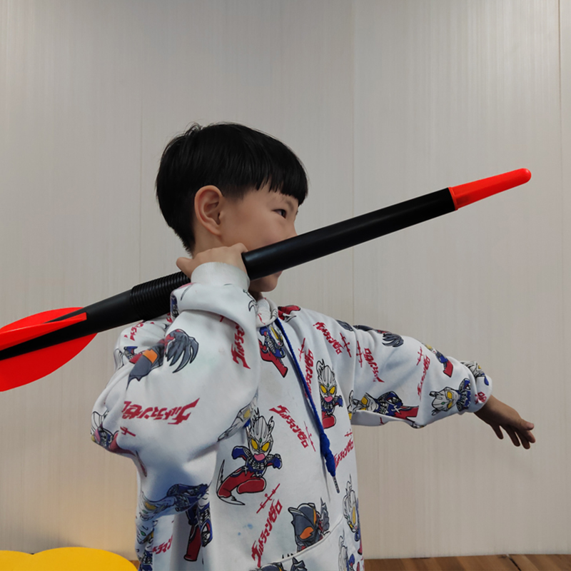 Children's sensory training Equipment Soft plastic javelin Kindergarten Outdoor Track Parent -Child Interactive Exercise Gun