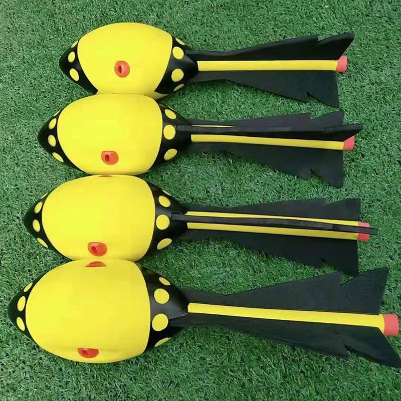 With a whistle gun, children's track and field throwing standard gun missiles, torpedo torpedo, motioned training soft equipment sports equipment