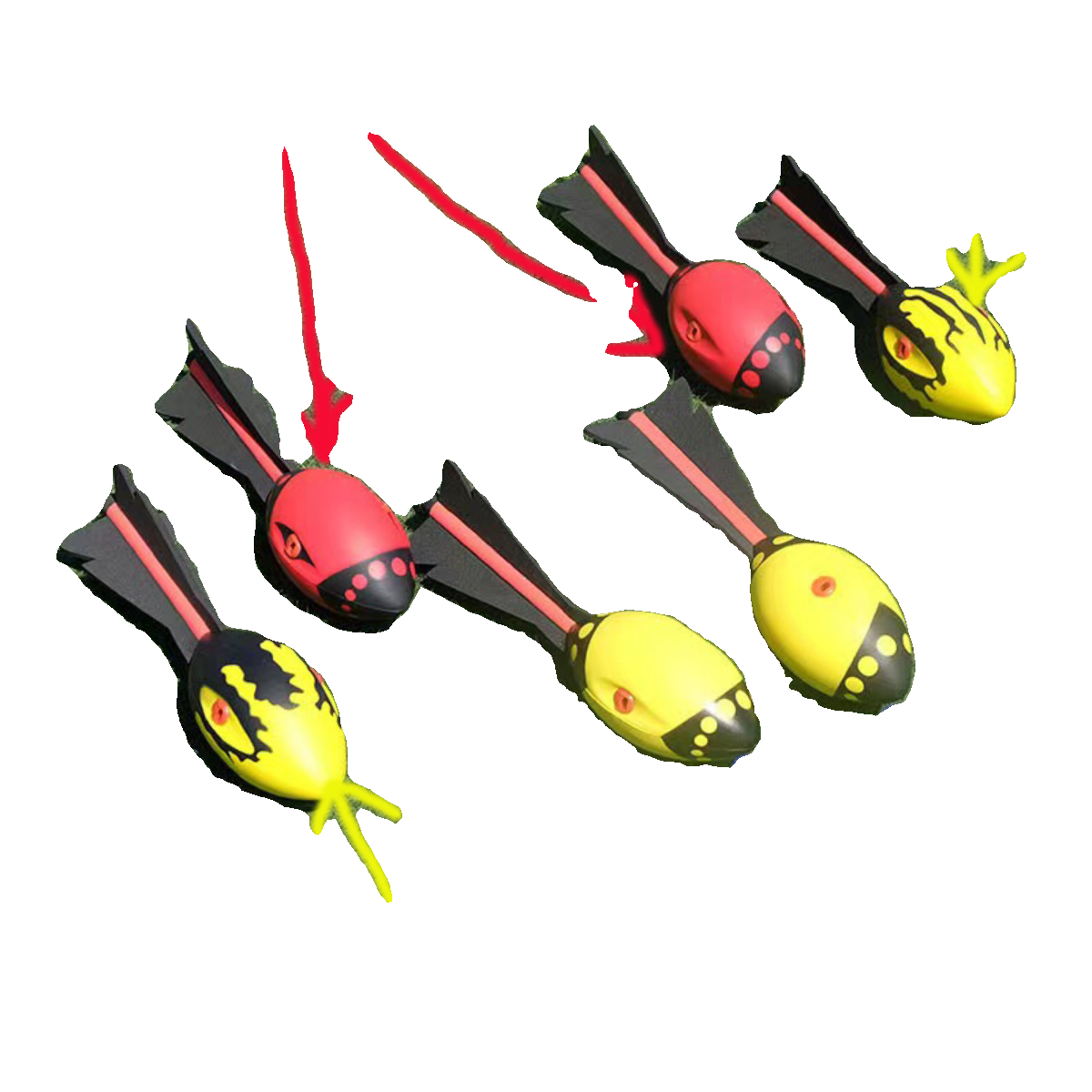 With a whistle gun, children's track and field throwing standard gun missiles, torpedo torpedo, motioned training soft equipment sports equipment