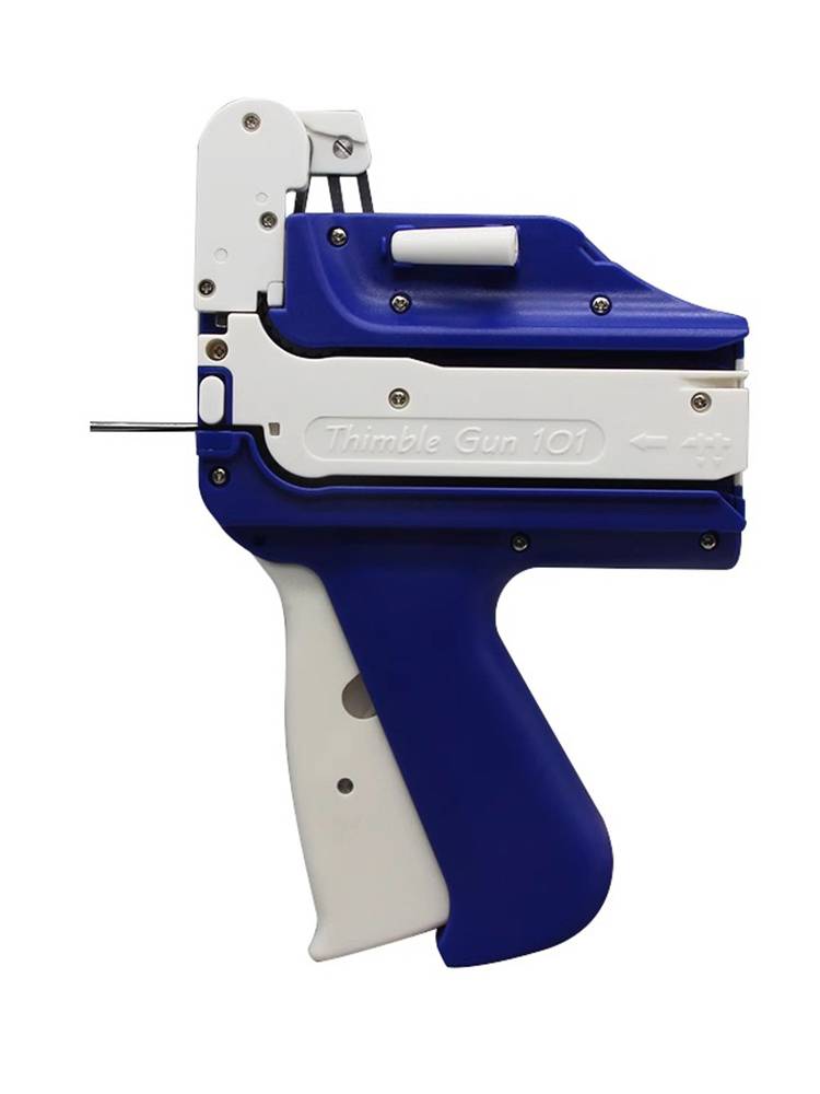 The ring gun ring tag gun clothing is free of hand wearing the listed gun automatic clothes, the mother buckle the gun, the tag label grab