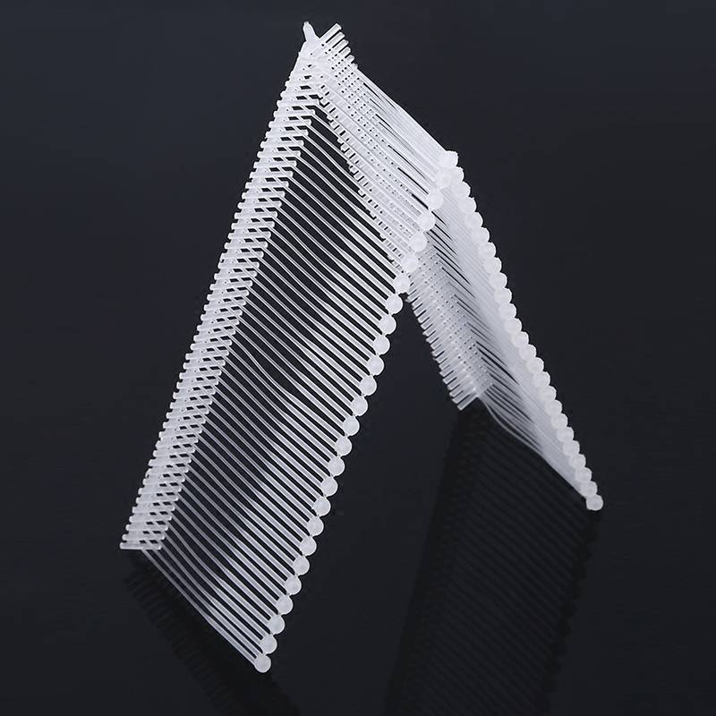 Two -line rubber needle tag line tag needle plastic tag needle transparent hit trademark grabber grasper label tag needle