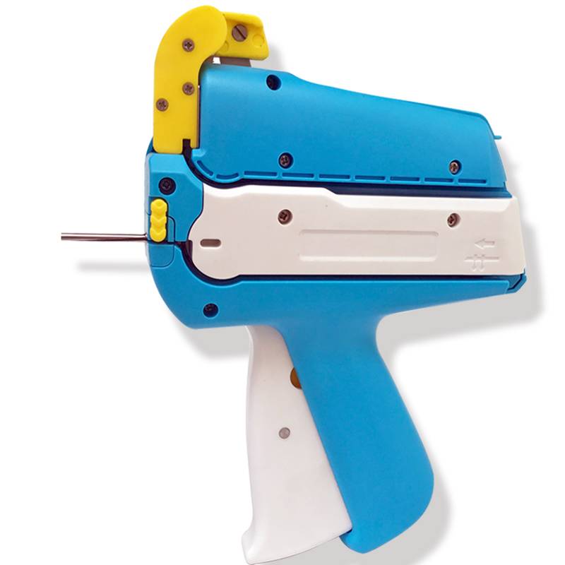 Circle tag gun, clothing, tag gun, female buckle gun, automatic cover, ring gun, U -name gun, free -handed glue