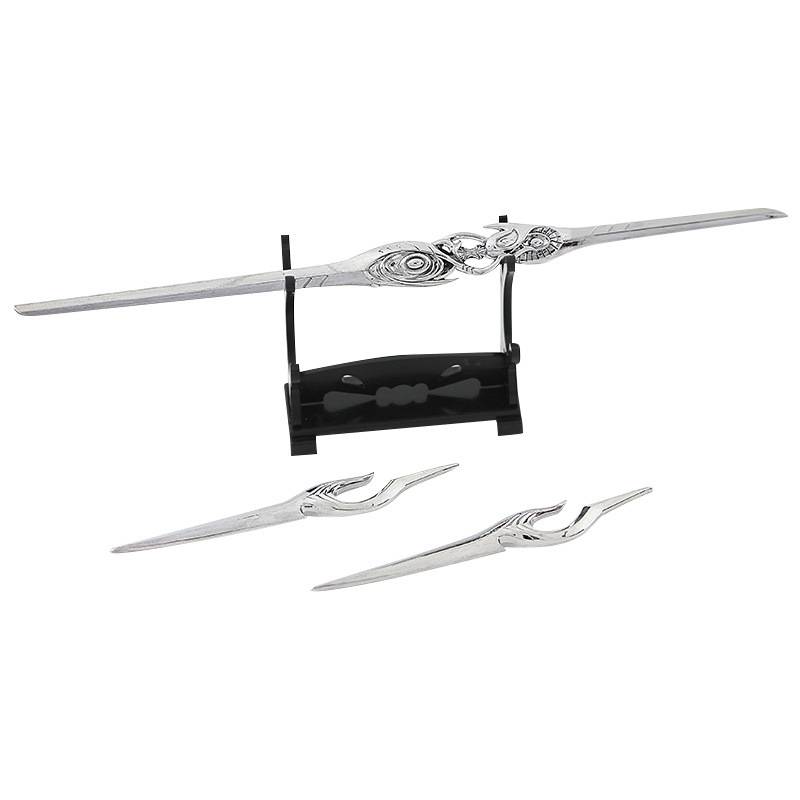 2024 new surrounding Luofeng Cartran laugch knife 3 -piece nine -series war knife weapon SS -level decorative toys