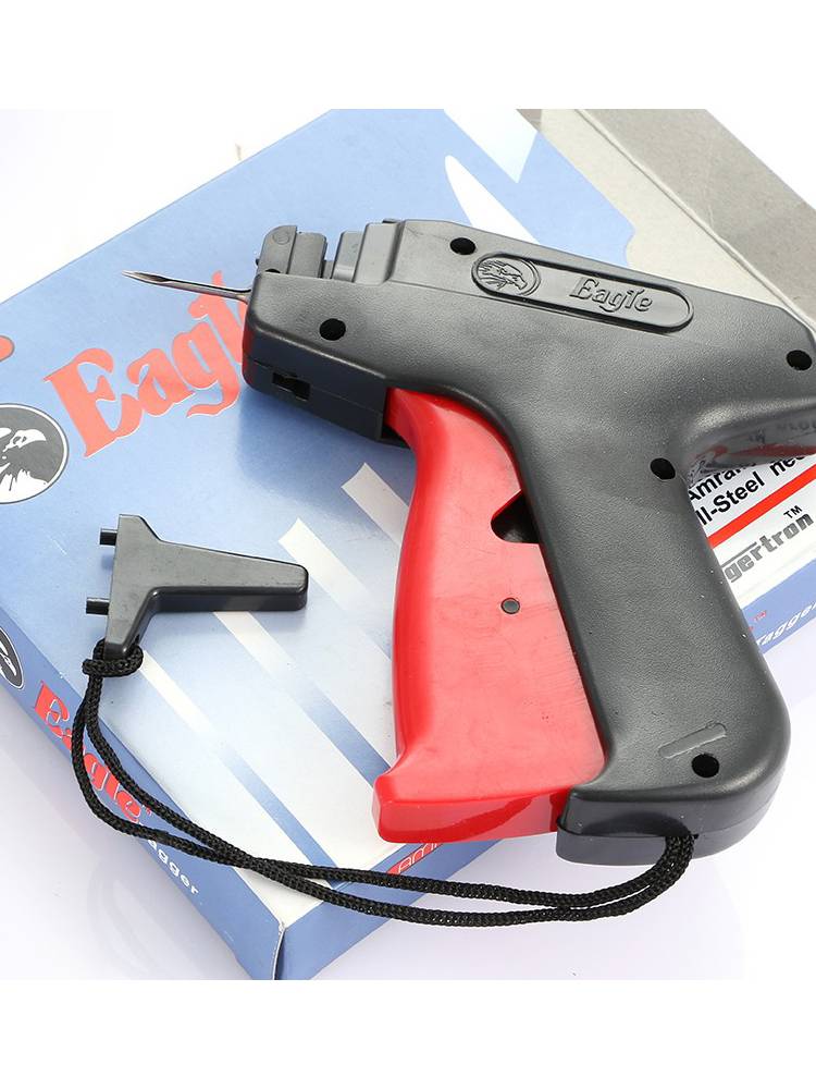 Tag gun Tag latter High -quality labeling gun trademark gun hitting gun socks and rough guns to send 1000 rubber needles