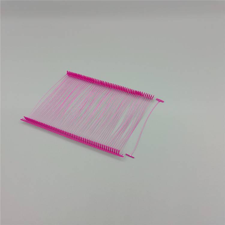 Rose red rubber needle clothing tag line rope clothing tag achicozer color plastic line label needle gun needle