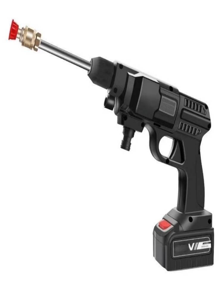 Household wireless car washing machine high -power brushing high -voltage car washing water gun portable electric water spray gun car washing artifact