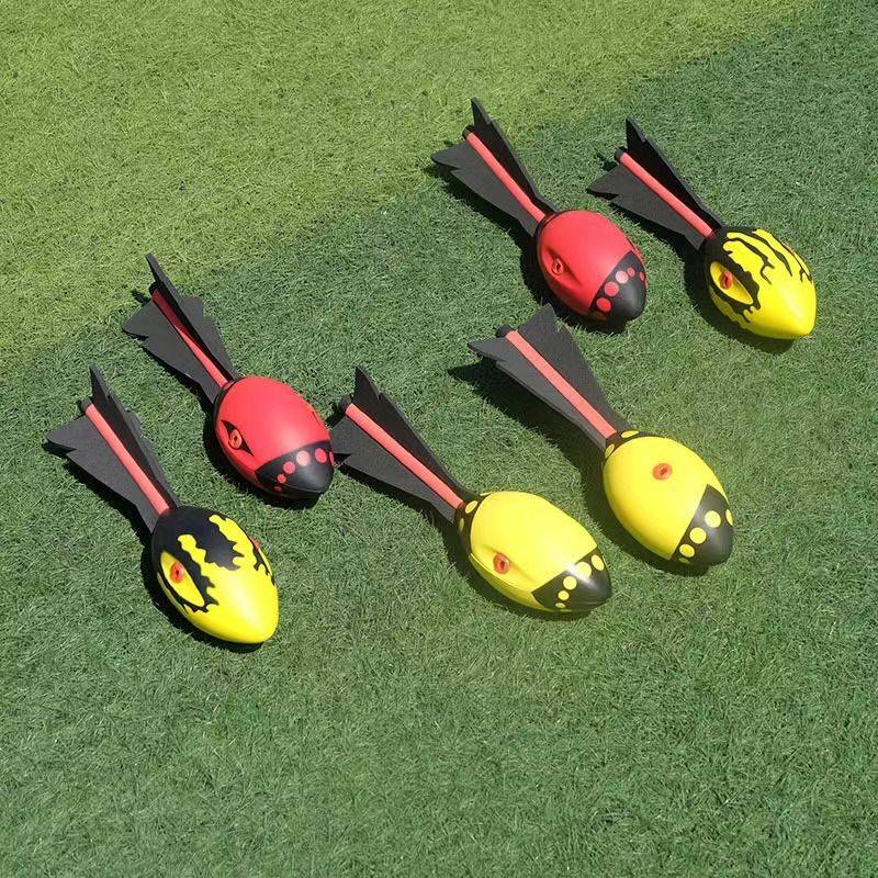 With a whistle gun, children's track and field throwing standard gun missiles, torpedo torpedo, motioned training soft equipment sports equipment