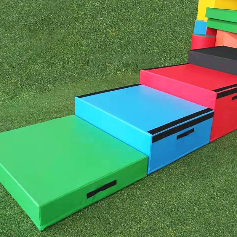 Children's fitness equipment gradual equipment jumper jump box jump box jumping kindergarten training software gradual jumper