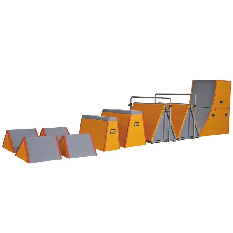 Children's Parkour Training Equipment Saddle Horse Jumping Box Balance Woods Children's Sensory Turtle Software Portal Board Combination