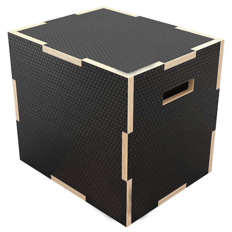 Sanhe, one wooden jump box black