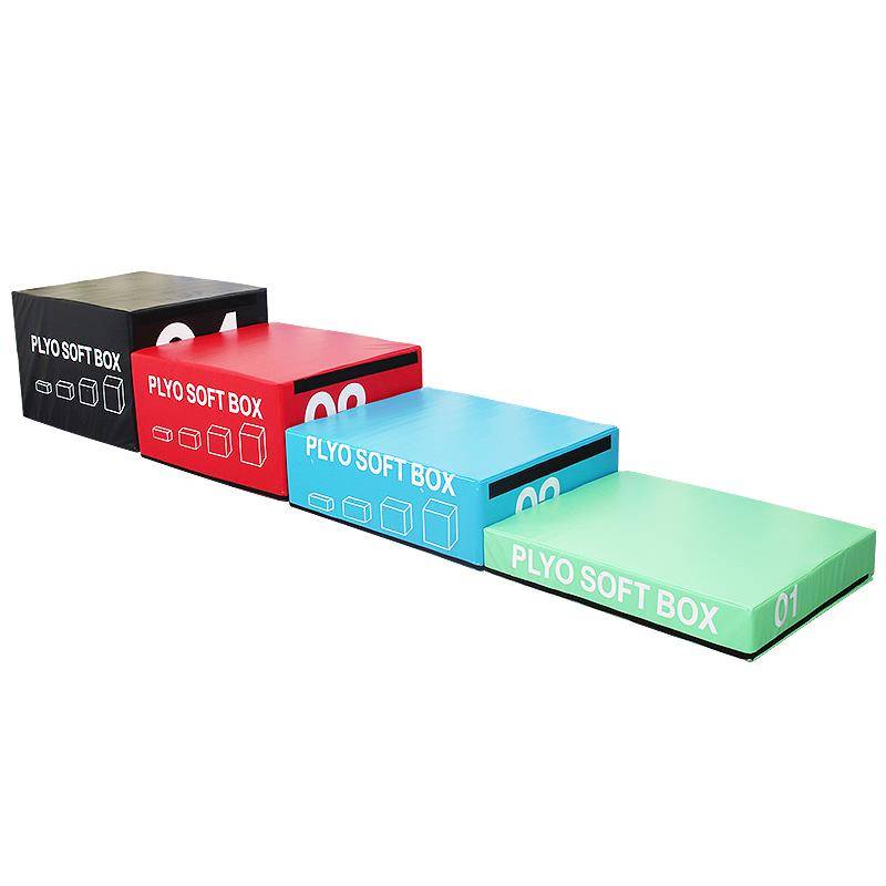 Sports suitable training jump box four -in -one -level -level kindergarten children's software combination early education sense unified physical exercise