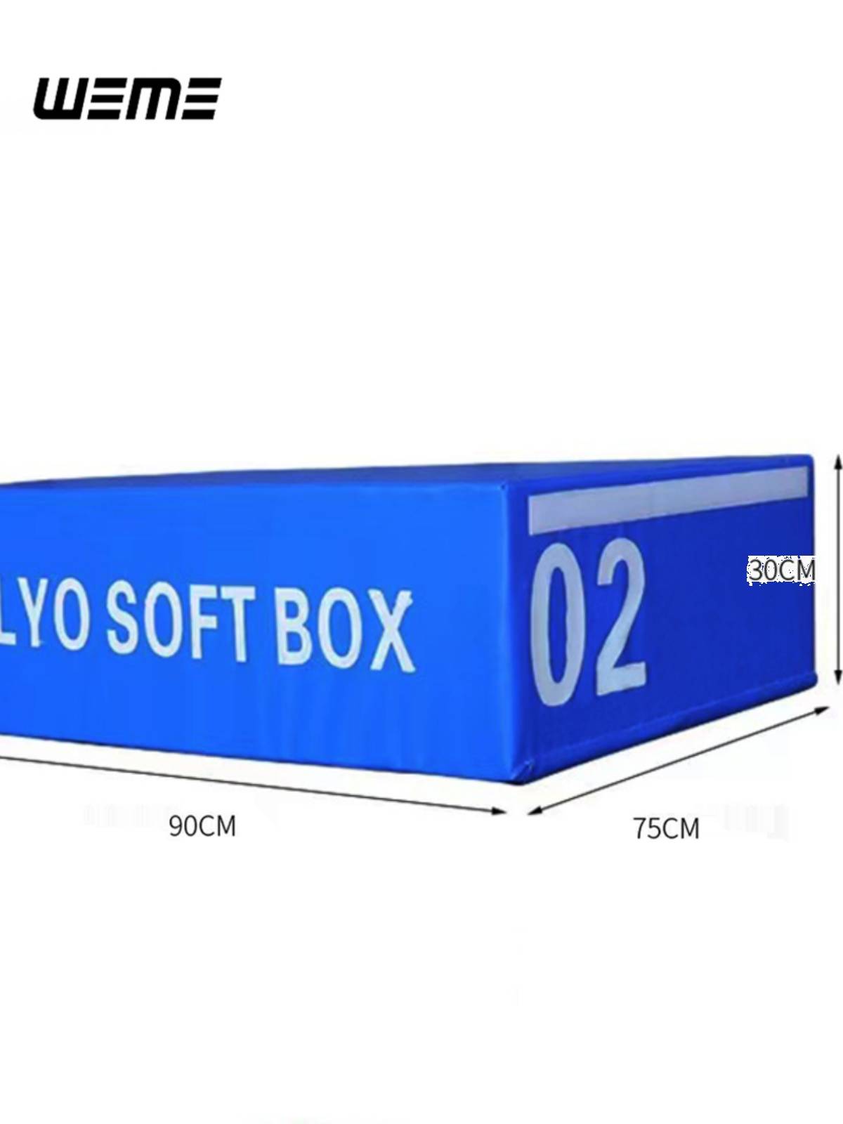 Professional 4 -in -one soft jumper jumping box Children's physical fitness can be trained to overlook the stool Plyo Soft Box