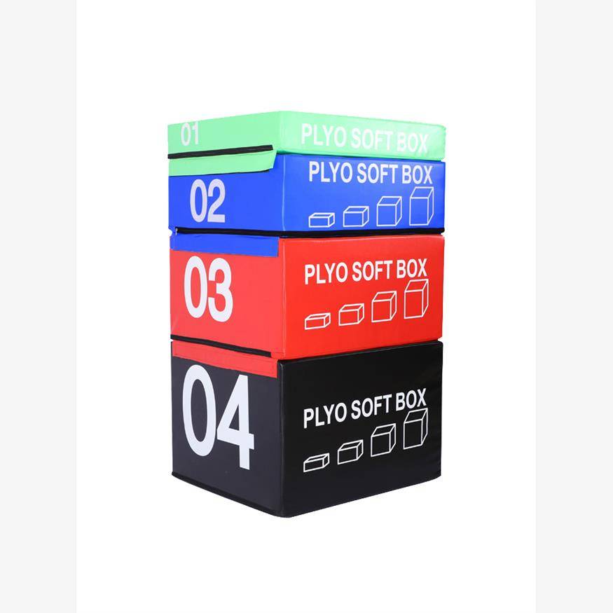 Tear -resistant jumping box software Supreme -in -one combination of children's physical energy explosion force bombs jumping force training clip network gym