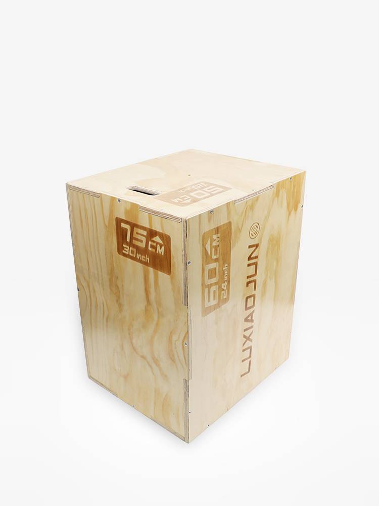 Lu Xiaojun Luxiaojun wooden jumping box sports bouncing stool fitness body can three -in -one comprehensive training box