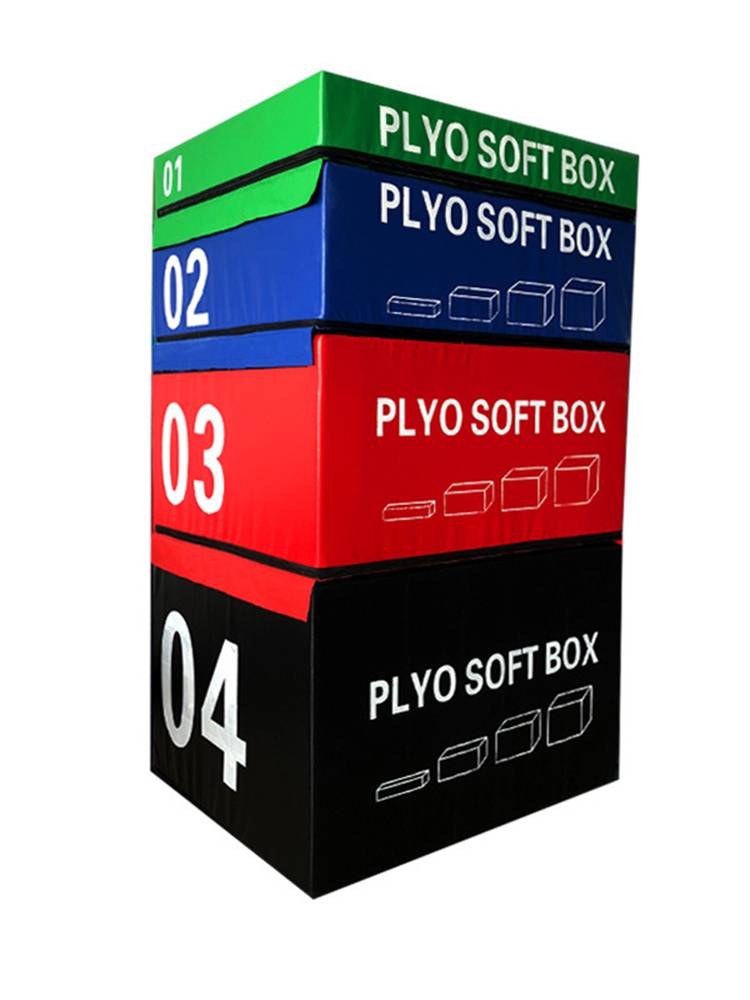 Passing training for software jumping box children's leg muscle explosion exercise exercise taekwondo hall training soft jump box